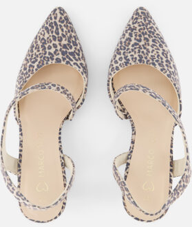 Marco Tozzi Haksandalen leopard Synthetisch Beige - 36,37,38,39,40,41,42