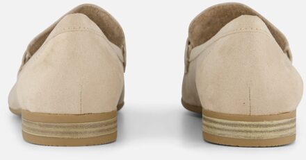 Marco Tozzi Instappers beige Textiel - 37,38,39,40