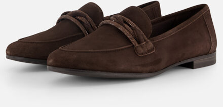 Marco Tozzi Instappers bruin Suede - 37,39,40