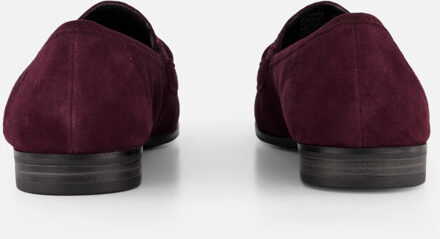 Marco Tozzi Instappers rood Suede Bordeaux - 36,37,38,39,40,41,42