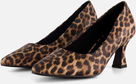Marco Tozzi Leopard Pumps beige Textiel - 37,38,39,40,41,36,42