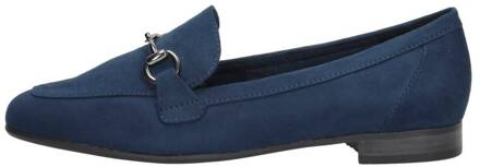 Marco Tozzi Mocassin Blauw - 37