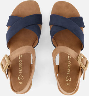 Marco Tozzi Sandalen blauw Synthetisch - 38