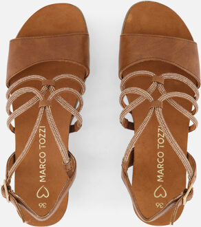 Marco Tozzi Sandalen cognac Synthetisch - 38,39