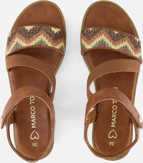 Marco Tozzi Sandalen cognac Synthetisch - 38