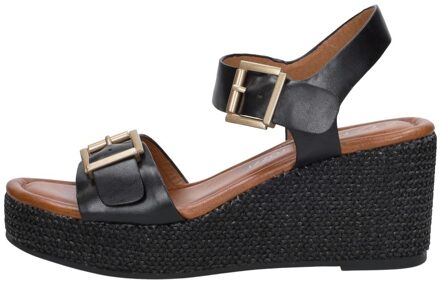 Marco Tozzi Sandalen Hak Zwart - 37