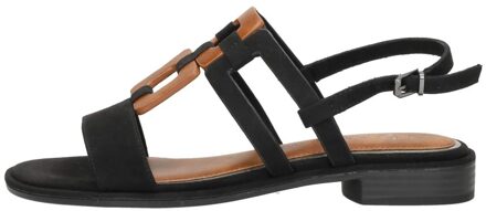 Marco Tozzi Sandalen Plat Zwart - 39