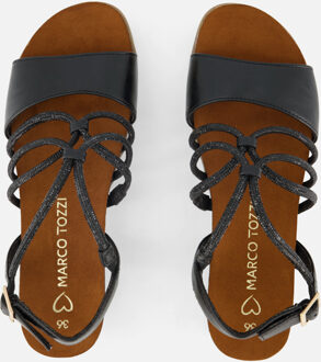 Marco Tozzi Sandalen zwart Synthetisch - 36,37,38,39,40,42
