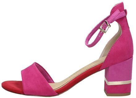 Marco Tozzi Sandalette Dames Rood/Roze