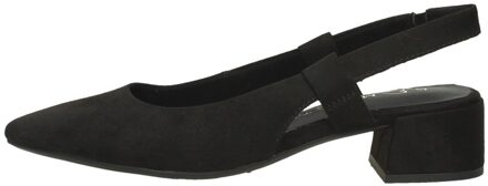 Marco Tozzi Slingback Dames Zwart