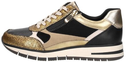 Marco Tozzi Sneakers Laag Goudkleur - 37