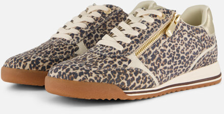 Marco Tozzi Sneakers leopard Synthetisch Beige - 36,37,38,39,40,41,42