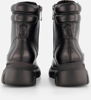 Marco Tozzi Veterboots zwart Synthetisch - 37,39