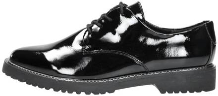 Marco Tozzi Veterschoenen Laag Zwartlak Zwart lak - 41