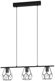Mardyke Hanglamp - E27 - 77,5 cm - Zwart