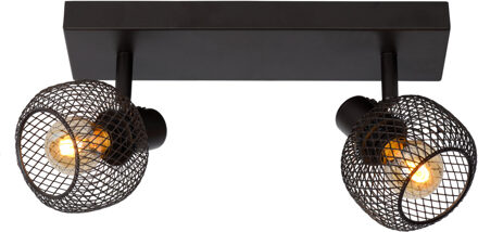 MAREN Plafondspot 2xE14 - Zwart