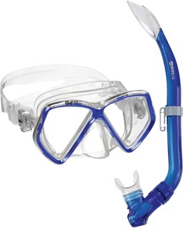Mares Combo Pirate Snorkelset Junior blauw - wit - 1-SIZE