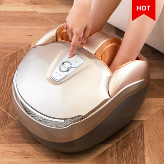 MARESE Electric Foot Massager Machine With Deep Vibration Massage Heated Rolling Kneading Air Compression Fits For Euro Size 48