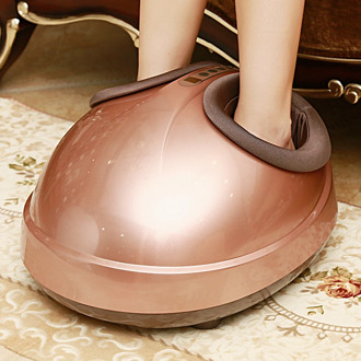 MARESE Foot Massager Electric Infrared With heating Health Therapy Shiatsu Kneading Air Pressure massage Machine Massageador