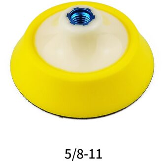 Marflo 5in Pu Schuim Backing Plaat Boor Buffer 125Mm Haak Lus M14 M16 Draad Voor Polijsten Machine 70H5 USA draad