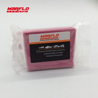 Marflo Magic Clay Bar Koning Grade Rood 160g Auto Verf Care Cleaning Detaillering Wassen Koning Roest Remover Converter preventie