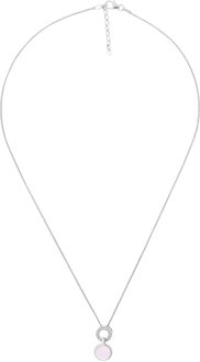 'Marga' Dames 925 Sterling Zilveren Ketting met Hanger - Zilver ZH-7288