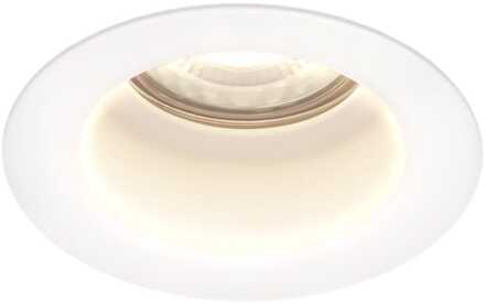 Mari LED inbouwspot verzonken - 4 Watt 345 Lumen - 4000K neutraal wit - GU10 - Dimbaar - Rond - IP64 Waterdicht - Wit - Anti-glare