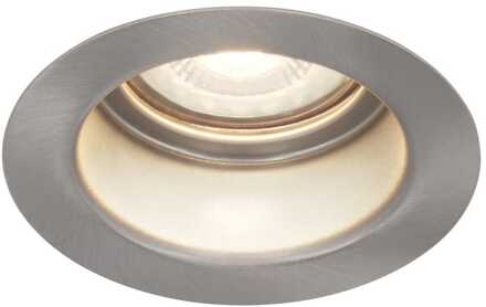 Mari - LED platte inbouwspots met lage inbouwdiepte - 6 Watt 570 Lumen - 4000K Neutraal wit - GU10 LED Module - Verzonken - Dimbaar - Rond - IP65 waterdicht - RVS