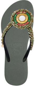 Maria army green legergroen Veelkleurig - 37-38