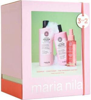 Maria Nila Geschenkset Maria Nila Luminous Colour Gift Set 350 ml + 300 ml + 100 ml