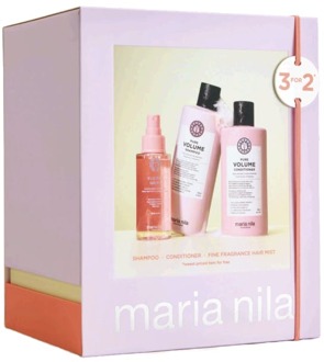 Maria Nila Geschenkset Maria Nila Pure Volume Gift Set 350 ml + 300 ml + 100 ml