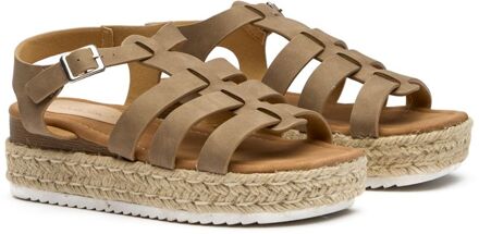 Maria Sandalen Taupe - EU 42 / UK 8