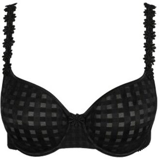 Marie Jo Avero Non Padded Full Cup Seamless Bra Zwart - B 75,B 80,B 85,B 90,C 75,C 80,C 85,C 90,D 70,D 75,D 80,D 85,D 90,E 70,E 75,E 80,E 85,E 90