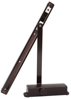 Marie4403H Aluminium Deurdranger Hydraulische Automatische Stille Sluiten Deur Non-Positionering Kantoor Residentiële For40-65kg Deur bruin