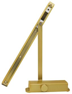 Marie4403H Aluminium Deurdranger Hydraulische Automatische Stille Sluiten Deur Non-Positionering Kantoor Residentiële For40-65kg Deur gouden