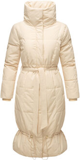 Marikoo dames winterjas Mirenaa – Lang & Elegant Warm Beige