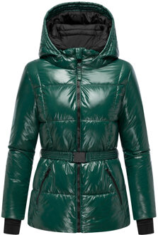 Marikoo Eisglanz dames winterjas – stijlvol, warm & functioneel - maat Groen