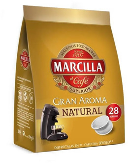 Marilla NATURAL coffee, 28 SENSEO monodose