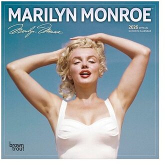 Marilyn Monroe 2026 Mini 7x7 Calendar - Browntrout