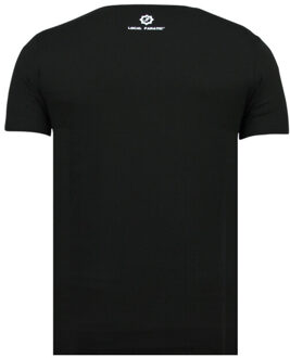 Marilyn Monroe T shirts - SWAG - Zwart - Maten: XXL