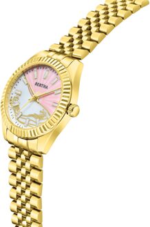 Marina parelmoer armbandhorloge Goud - One Size