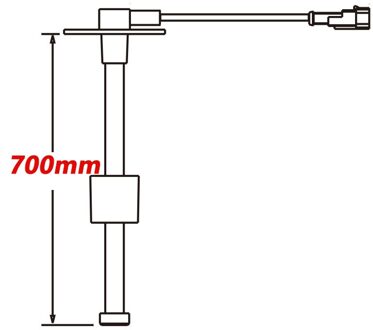 Marine Brandstofmeter Sensor Boot Rv Water Niveau Sensor Tank Verzenden Unit 0-190ohms 700mm