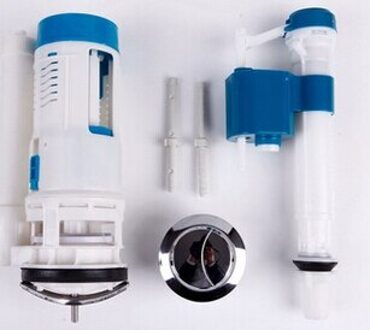 Marine dubbele wc accessoires set uitlaatklep ouderwetse single aftapkraan watertank fittings