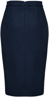 Marine kokerrok van imitatiemouflon Navy - M