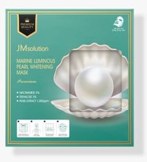 Marine Luminous Pearl Deep Moisture Mask Set Premium 33ml x 5 sheets