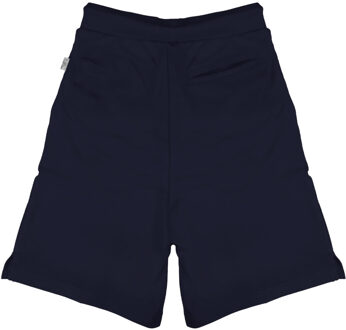 marineblauwe short met groot handtekeninglogo