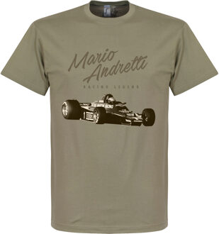 Mario Andretti T-Shirt - Khaki - L
