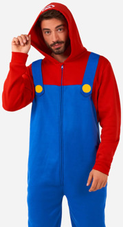 Mario Onesie Volwassen Multikleur - Print
