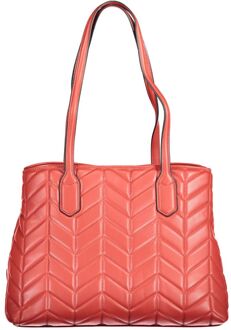 Mario Valentino Rode Polyethyleen Dames Handtas Rood - One Size