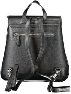 Mario Valentino Zwarte Polyethyleen Dames Rugzak - One Size